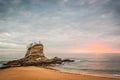 Camello Beach in Santander, Cantabria, Spain Royalty Free Stock Photo